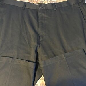 Haggar Classic Fit Premium Black Dress Pants